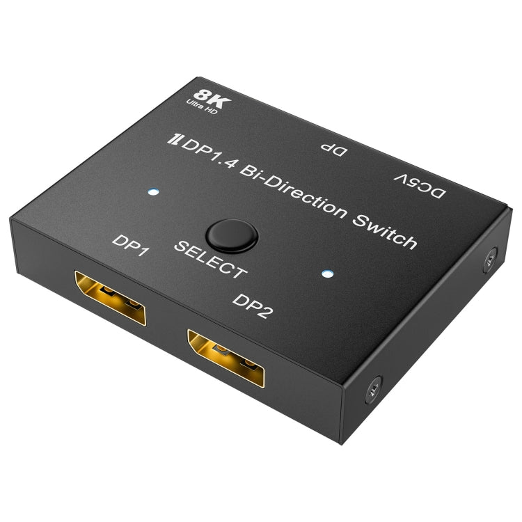 Interruttore bidirezionale 8K DP 1.4, Black Interruttore bidirezionale 8K DP 1.4, Black